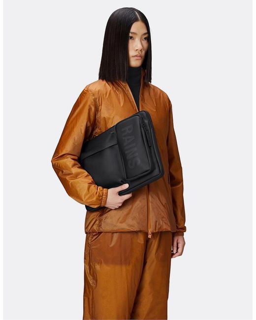 Rains Black Texel Laptop Case 15 /16