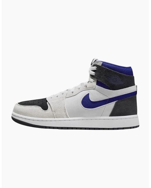 Nike Blue Air Jordan 1 Zm Air Detail Sneakers