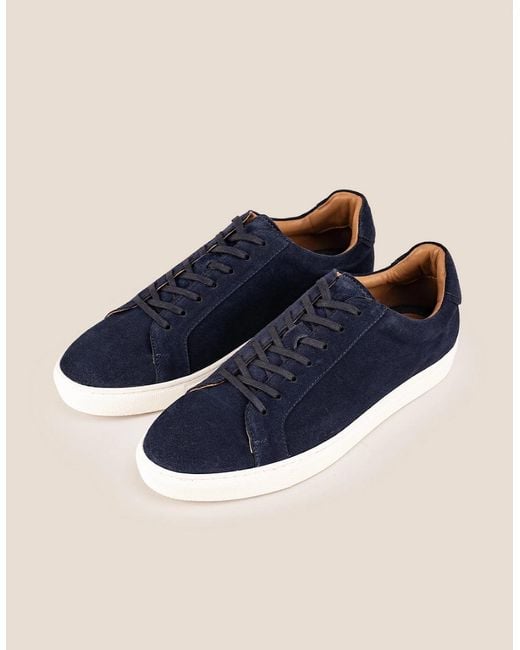 Oswin Hyde Blue Harper Suede for men