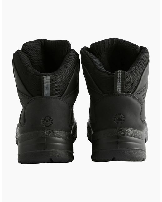 Regatta Black Guardstone Safety Boots for men