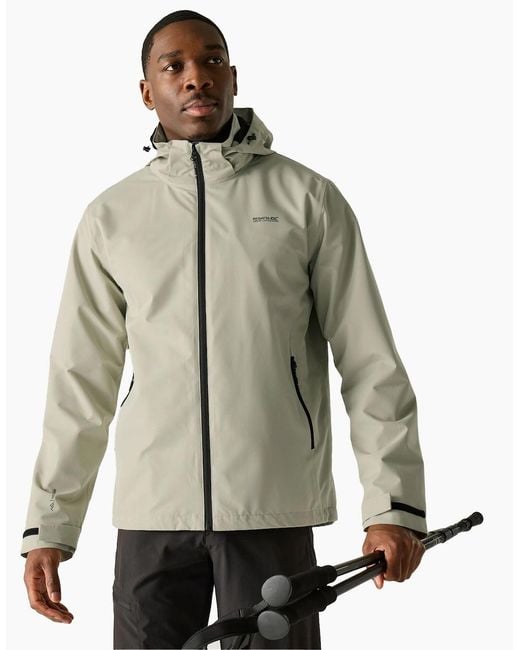 Regatta Green Oakhowe Waterproof Jacket for men