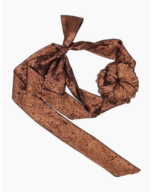 Nooki Design Black Vera Corsage Scarf