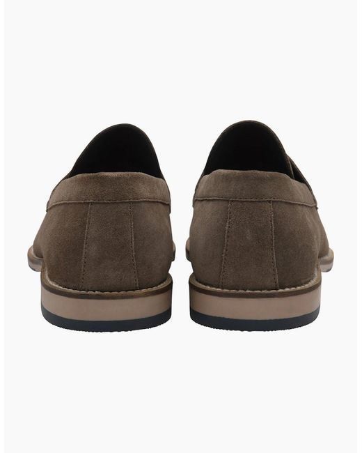 Frank Wright Brown Turnbull Loafers for men