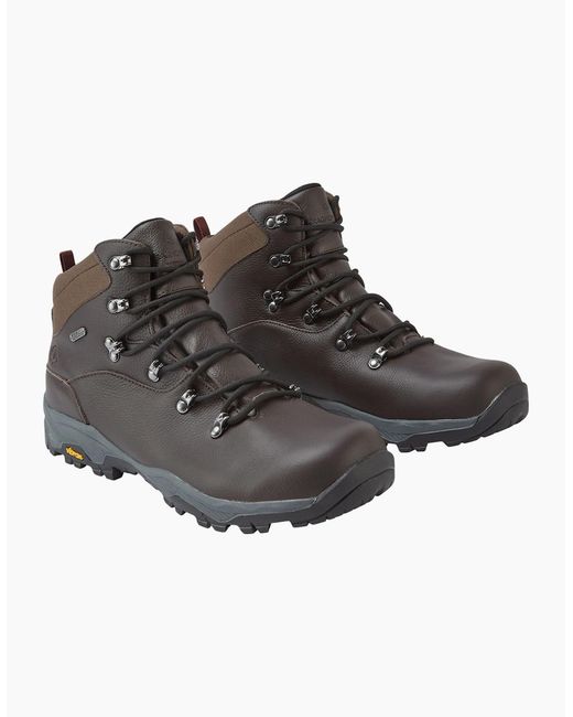 Craghoppers Black Lite Newhide Full Grain Leather Walking Boots for men
