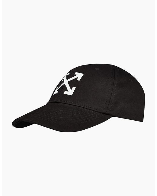Off-White c/o Virgil Abloh Black Single Arrow Baseball Cap for men