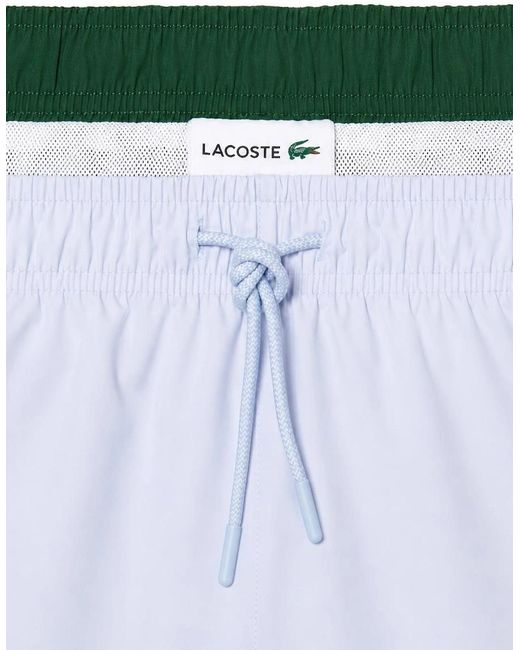Lacoste Blue Quick-Dry Swim Shorts Phoenix for men