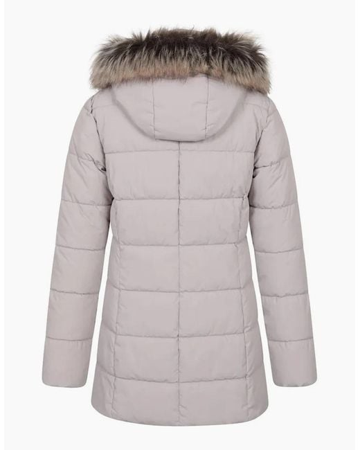 Mountain Warehouse Pink Ladies Nola Long Padded Jacket