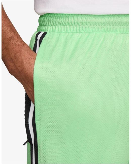 Nike Green Dna Dri Fit 8 Basketball Shorts for men