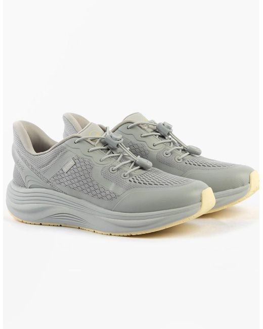 KIZIK Gray London Trainers Harbor Mist