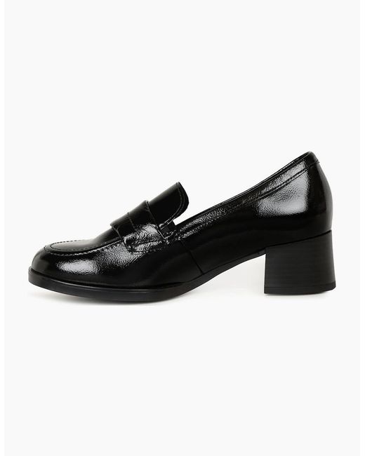 Gabor Black Fame Court Shoes