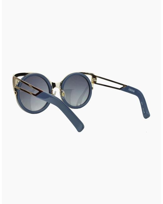 Erdem Blue Sunglasses
