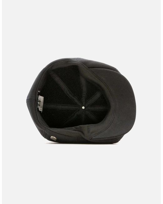 Brixton Black Brood Sherpa Newsboy Cap for men