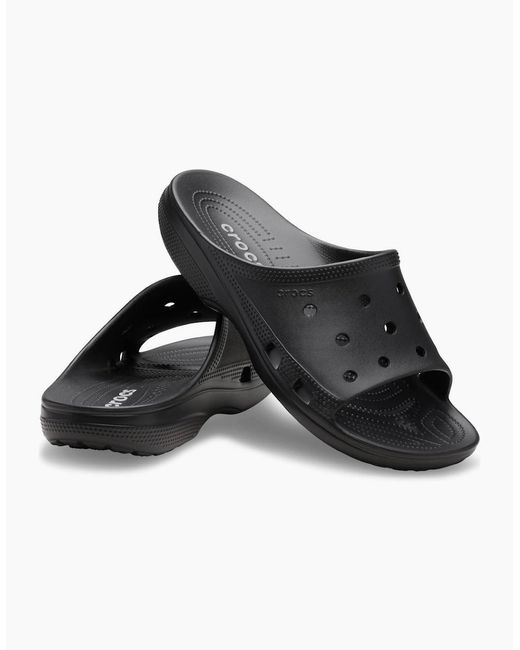 CROCSTM Black Saturday Slide Sandals