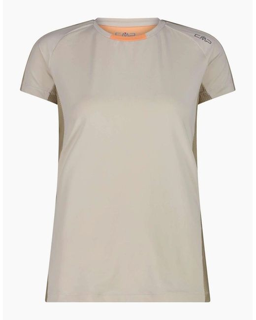 CMP Gray Unlimitech Short Sleeve T-Shirt