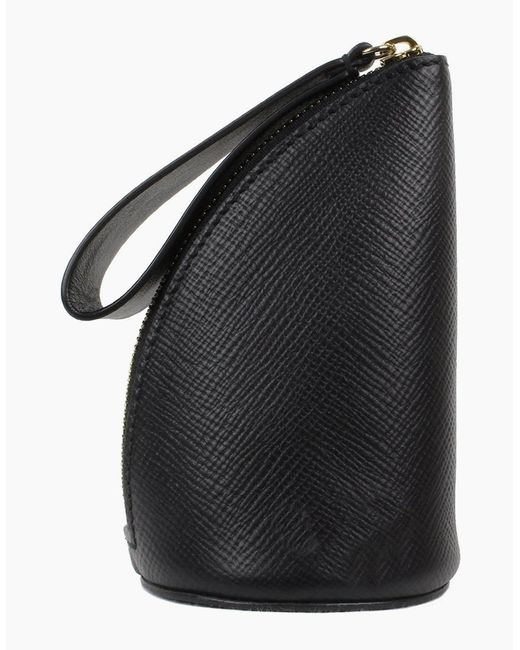 Smythson Black Purse for men