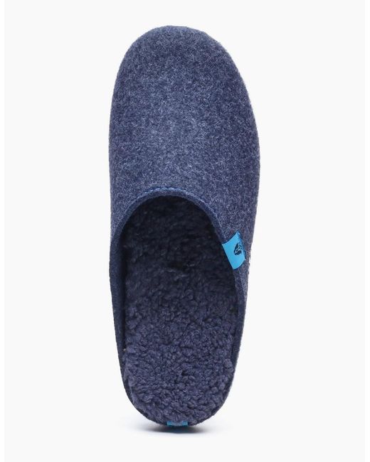 Hush Puppies Blue The Good Polyester Slippers for men