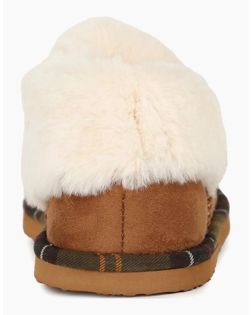 Barbour Brown Eloise Bootie Slippers