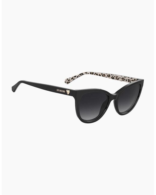 Moschino Black Moscsun Cat Eye Sung