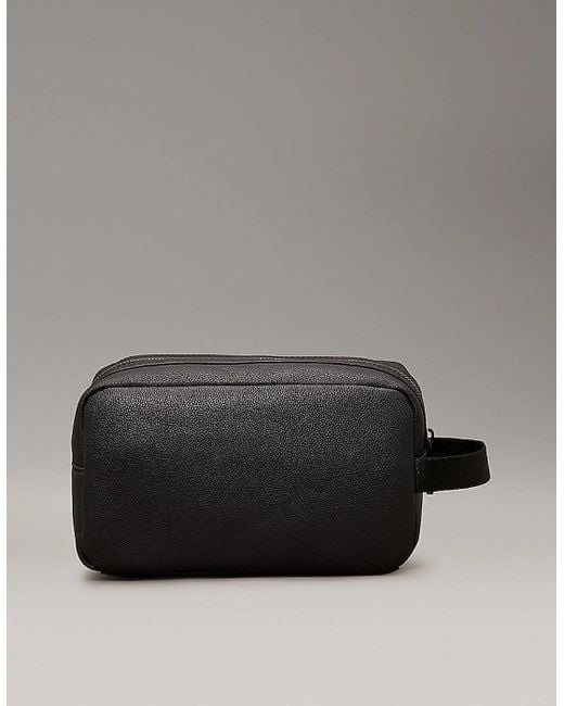 Calvin Klein Black Warmth Washbag for men