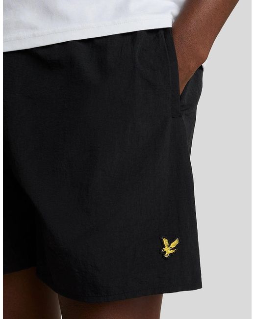 Lyle & Scott White Swim Shorts for men