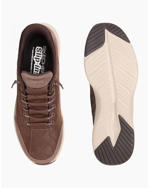 Skechers Brown Slip