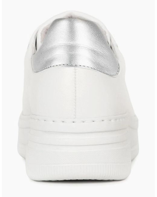 Gabor White Kea Trainers