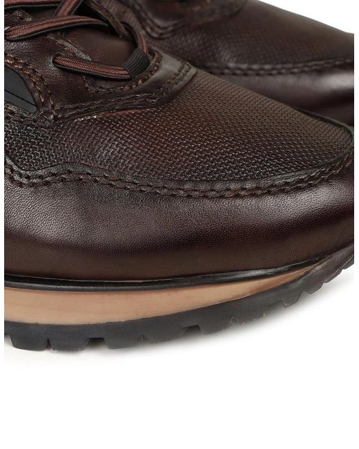 Bugatti Brown Casper Trainers for men