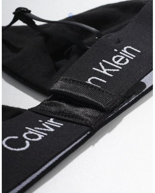 Calvin Klein Black Ck 1996 Unlined Triangle Bra
