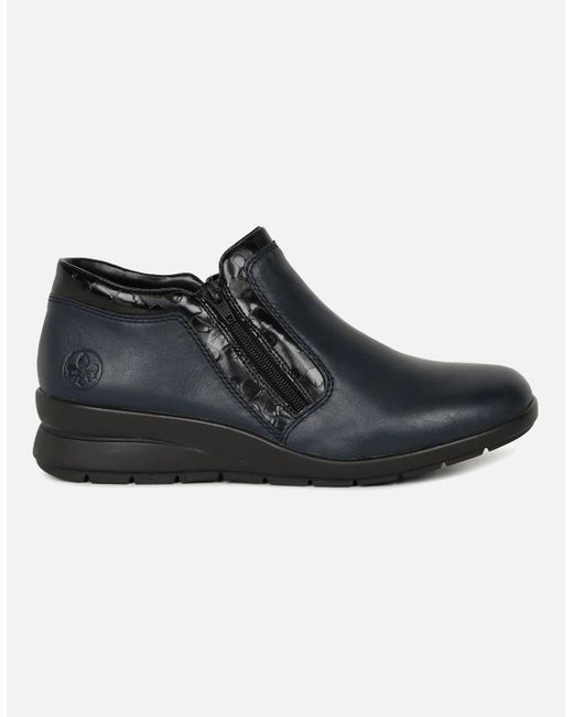 Rieker Black Mist Ankle Boots