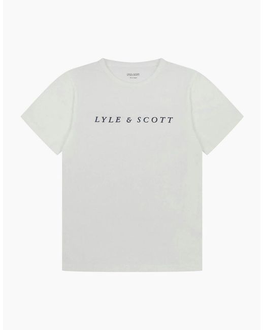Lyle & Scott Blue Ezekial Pyjama for men