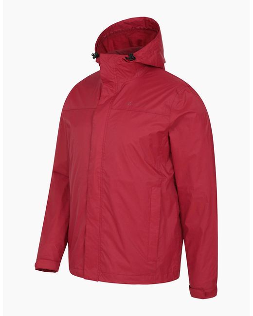 Mountain Warehouse Red Torrent Waterproof Jacket for men