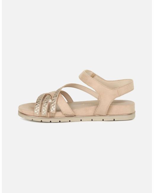 Tamaris Natural Orchid Sandals