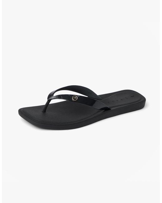 Reef Black Solaye Toe-Post Sandals