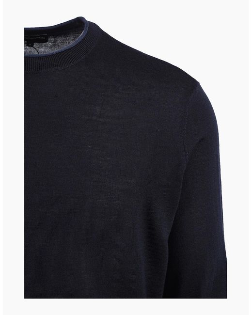 Emporio Armani Blue Travel Essential Sweatshirt for men