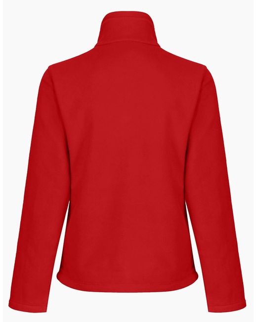 Regatta Red Professional /Ladies Microfleece Full Zip Jacket