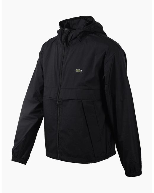 Lacoste Black Lightweight Jacket for men