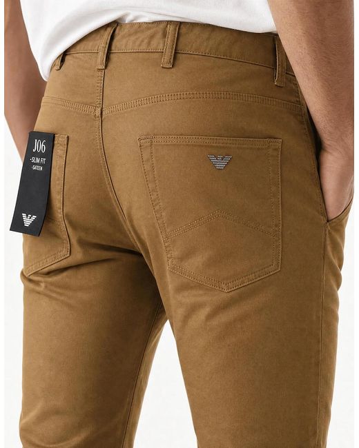 Emporio Armani Natural J06 Slim Fit Jeans for men