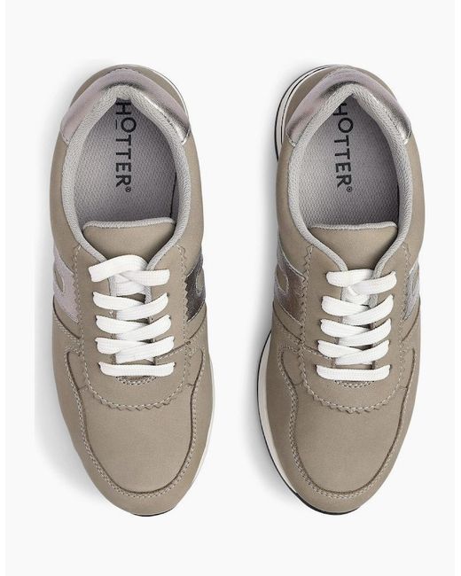Hotter White Revival Trainers