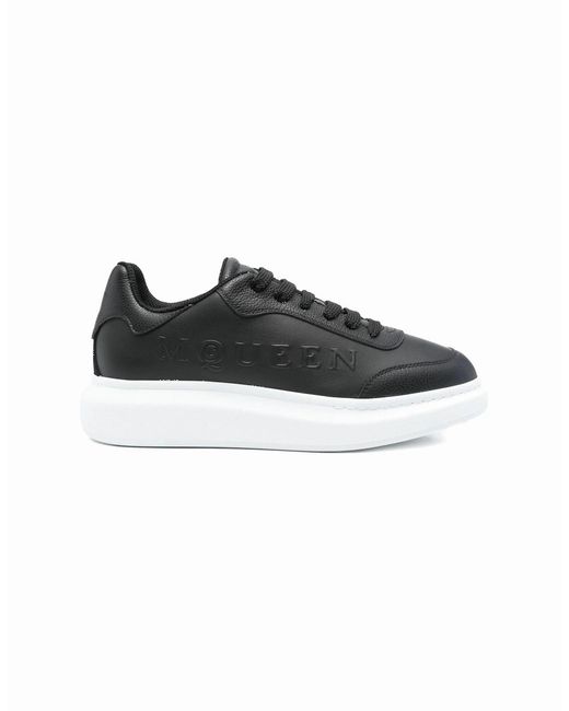 Alexander McQueen Black Larry Oversize Sneakers for men