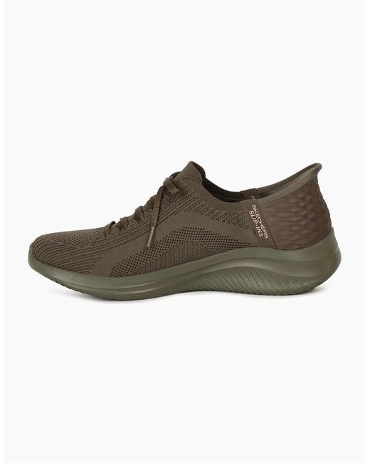 Skechers Brown Ultra Flex 3.0 Slip