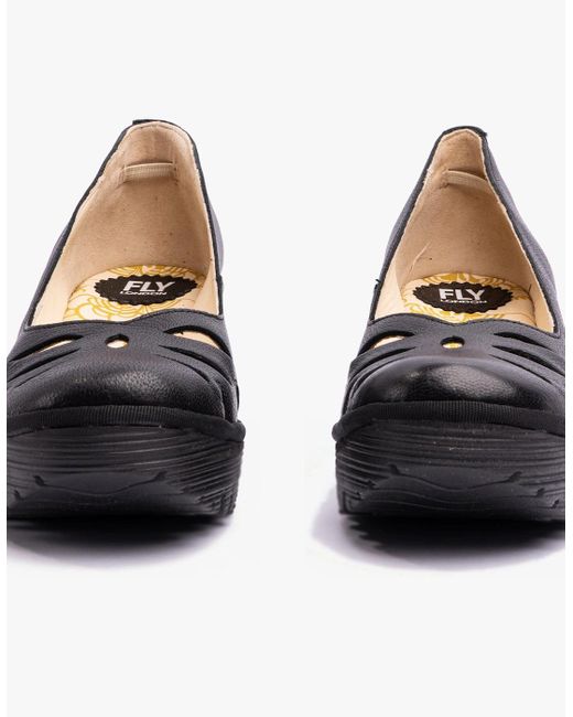 Fly London Black Yubi480Fly Shoes