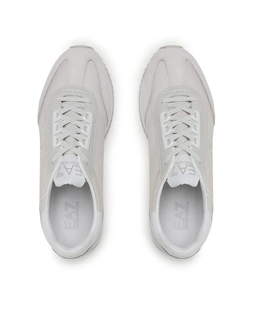 EA7 Gray Vintage Sneaker for men