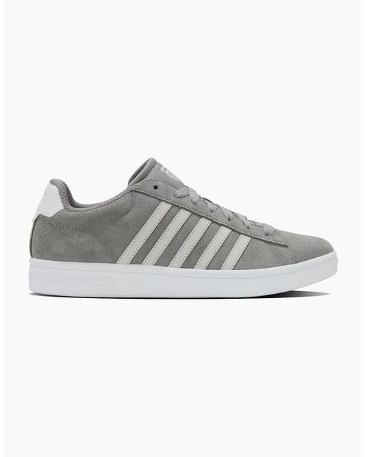 K-swiss Gray K-Swiss Court Tiebreak Ii Sde Trainers for men