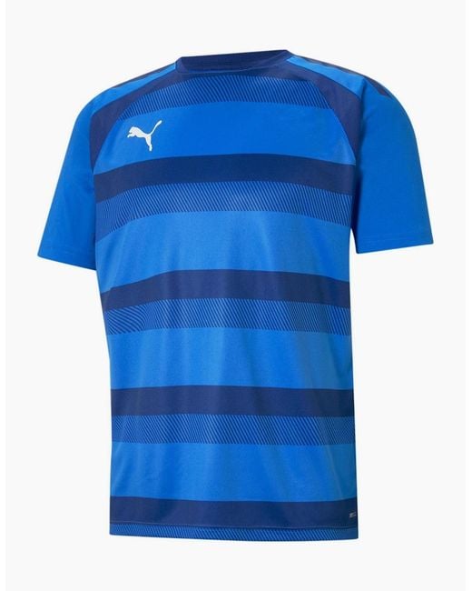 PUMA Blue Teamvision Jersey T-Shirt for men