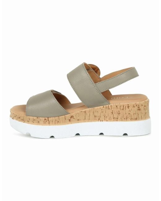 Lotus White Cammie Sandals