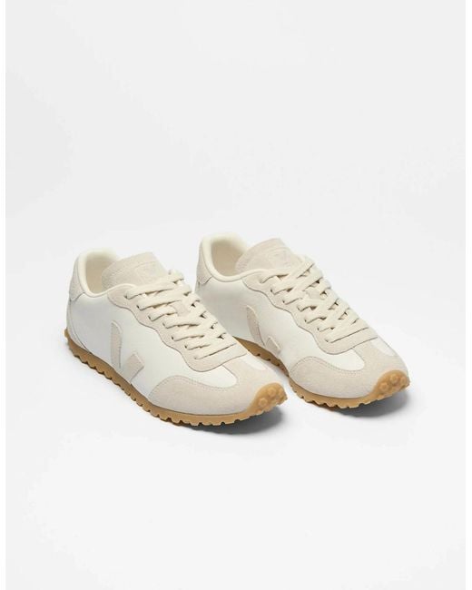 Veja White Gt Leather Trainers