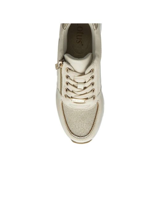 Lotus White Tenno Trainers