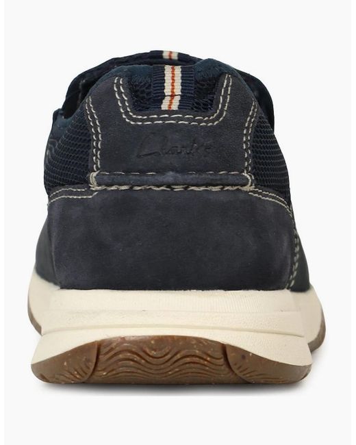 Clarks Blue Sailview Step Shoes for men