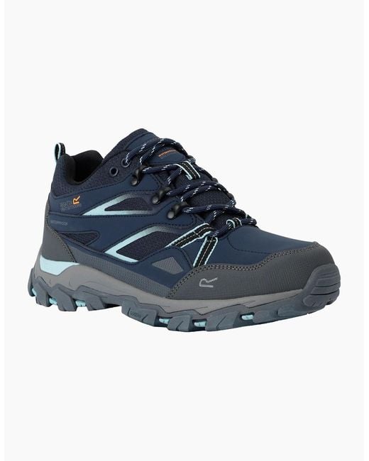 Regatta Blue Ladies Holcombe Iii Low Walking Shoes