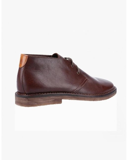 Hush Puppies Brown Samuel Chukka Boots for men